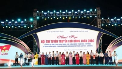 Khai mạc Hội thi tuyên truyền lưu động toàn quốc kỷ niệm 80 năm Cách mạng Tháng Tám và Quốc khánh 2/9