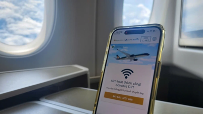 Vietnam Airlines chính thức triển khai dịch vụ Internet trên máy bay