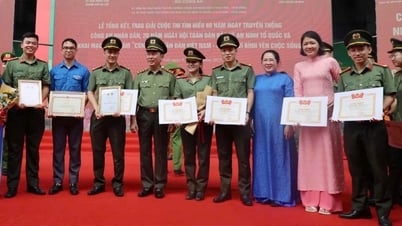 Nghệ An đạt 1 giải B và 1 giải C tại Cuộc thi tìm hiểu 80 năm Ngày truyền thống Công an nhân dân