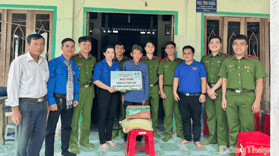 "Hành quân xanh" giữ bình yên xã Mỹ Thiện