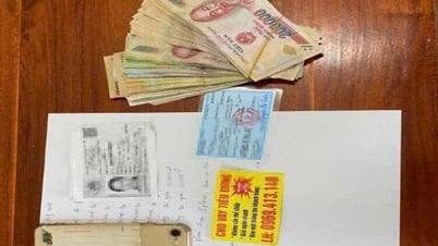 Bắt quả tang đối tượng cho vay lãi nặng, đe dọa con nợ