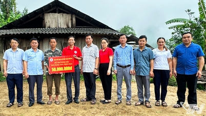 Hội Chữ thập đỏ tỉnh Thái Nguyên hỗ trợ xây dựng Nhà nhân đạo cho hộ nghèo