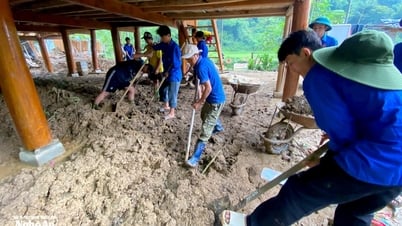 Hành trình tình nguyện nơi vùng lũ Nhôn Mai