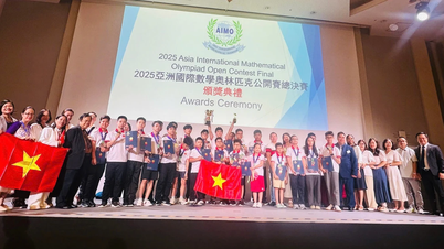 Học sinh Việt Nam thắng lớn với 22 huy chương, giải thưởng tại Cuộc thi Toán học Châu Á năm 2025