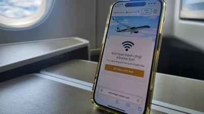 Vietnam Airlines bán dịch vụ Internet máy bay: 10 USD được vào web 1 giờ