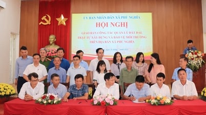 Xã Phú Nghĩa: Gần 4.000 hồ sơ được giải quyết trong tháng đầu vận hành chính quyền địa phương 2 cấp