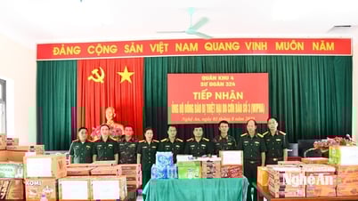 Sư đoàn 324 (Quân khu 4) lan tỏa yêu thương hướng về đồng bào vùng lũ