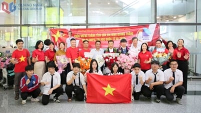 Đón mừng Ninh Quang Thắng mang vinh quang về Đất mỏ