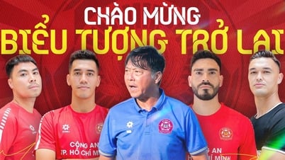 CLB Công an TP.HCM ra mắt dàn sao đón chào sự trở lại