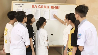 Minh bạch thu, chi trong nhà trường