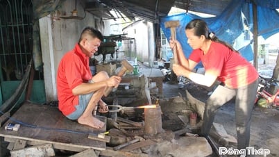 "Giữ lửa" nhịp rèn