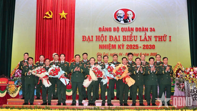 Đại hội đại biểu Đảng bộ Quân đoàn 34 lần thứ I thành công tốt đẹp