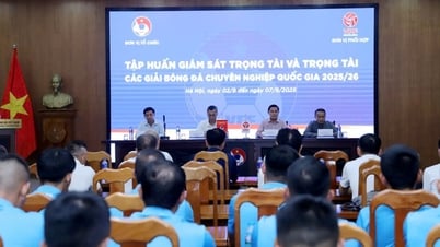 58 trọng tài và 14 giám sát trọng tài hoàn thành tập huấn