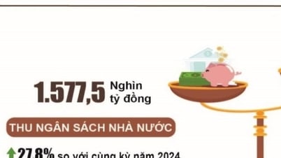 Thu ngân sách nhà nước đạt 80,2% dự toán năm 2025