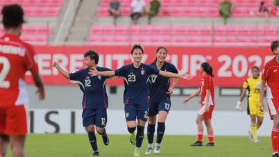 Thái Lan 7-0 Indonesia, AFF Cup nữ 2025: 'Voi chiến'thắng đậm trận ra quân