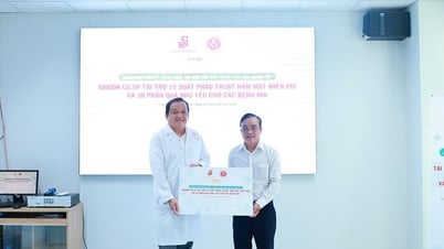 Saigon Co.op gives 15 free maxillofacial surgeries to disadvantaged children