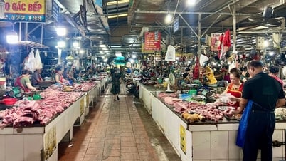 Thịt lợn ổn định giá giữa mùa dịch