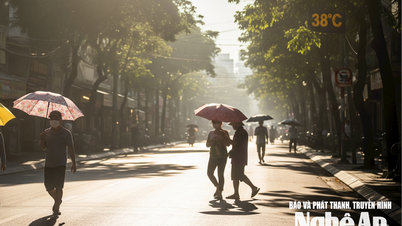 Thời tiết Nghệ An ngày 6/8: Ngày nắng nóng gay gắt, có nơi trên 38 độ C