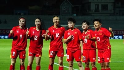 Tuyển nữ Việt Nam thắng đậm Campuchia ở trận ra quân AFF Cup 2025