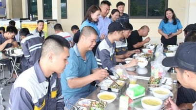 Quan tâm từng bữa ăn ca
