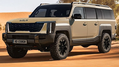 Kia sắp ra mắt SUV Tasman, "đấu" Ford Everest và Toyota Fortuner