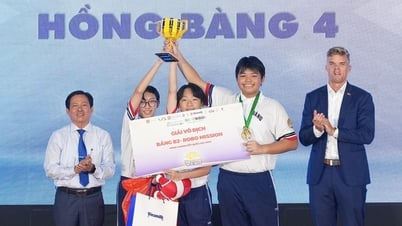 Học sinh Trường THCS Hồng Bàng - TP.HCM vô địch Giải Robotacon Wro 2025
