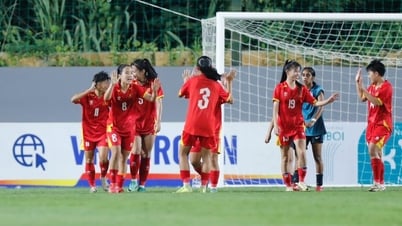 U20 nữ Việt Nam khởi đầu tưng bừng tại vòng loại châu Á