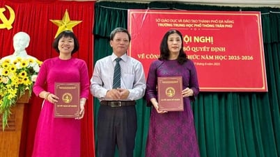 Trường THPT Trần Phú công bố quyết định về công tác tổ chức năm học 2025 – 2026