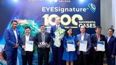 Mắt Sài Gòn cán mốc 1.000 lượt xóa cận cá nhân hóa EYESignature™ - đón tiếp CEO Tập đoàn SCHWIND đến thăm, chúc mừng