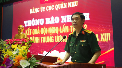 Đảng ủy Cục Quân nhu thông báo nhanh kết quả Hội nghị lần thứ 12