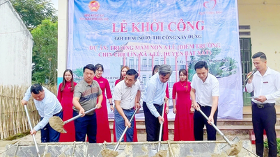 Khởi công xây dựng Trường Mầm non A Lù (điểm trường Chin Chu Lìn)