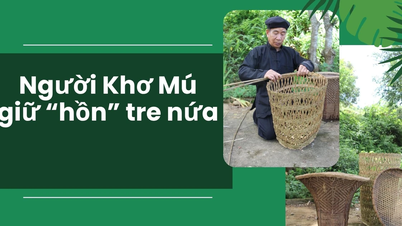 Người Khơ Mú giữ "hồn" tre nứa