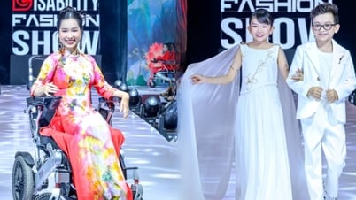 Người mẫu ngồi xe lăn, cặp vợ chồng tí hon tự tin trình diễn thời trang
