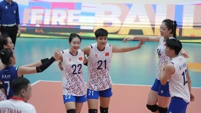 U21 Việt Nam thắng thuyết phục chủ nhà U21 Indonesia tại giải bóng chuyền U21 thế giới