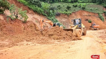 Khẩn trương khắc phục thiệt hại về giao thông sau mưa, lũ