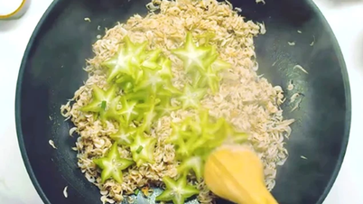 Tép rang khế chua thơm ngon