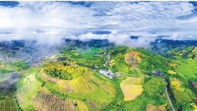 Vẻ đẹp núi lửa Nâm Kar