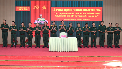 Phát động Phong trào thi đua “Lực lượng vũ trang tỉnh thi đua đổi mới sáng tạo, chuyển đổi số” và “bình dân học vụ số”