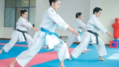 Đội tuyển kata nữ Việt Nam tự tin bảo vệ HCV SEA Games 33