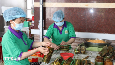 Bánh tét Trà Cuôn: Đặc sản “vượt lũy tre làng” vươn xa thị trường