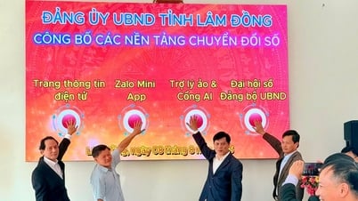 Đảng ủy UBND tỉnh Lâm Đồng ra mắt hệ sinh thái chuyển đổi số