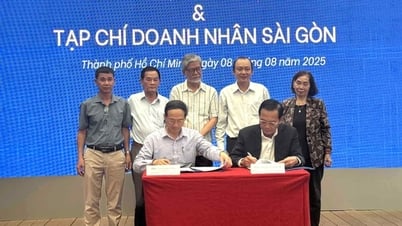 Tạp chí Doanh nhân Sài Gòn ký kết hợp tác phát triển quần vợt, pickleball