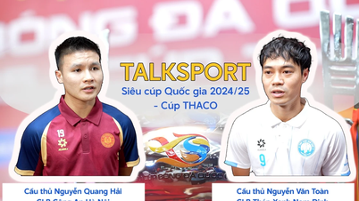 Quang Hải và Văn Toàn chia sẻ về cuộc đối đầu tại Siêu Cúp Bóng đá Quốc gia 2024/25 - Cúp THACO