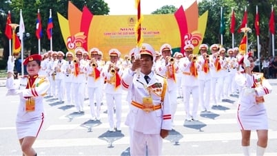 Tổng duyệt Nhạc hội Cảnh sát thế giới năm 2025 tại Việt Nam