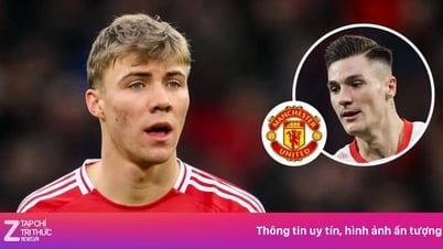 Phản ứng của Hojlund khi MU chiêu mộ Sesko