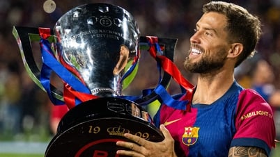 Barca tặng người hùng thời Hansi Flick cho Al Nassr của Ronaldo