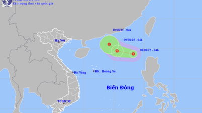 Hình thành áp thấp nhiệt đới trên Biển Đông