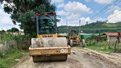 Tiến hành sửa chữa đường ĐT.729 đã xuống cấp nghiêm trọng