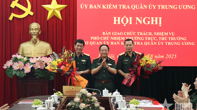 Bàn giao chức trách, nhiệm vụ Phó chủ nhiệm Thường trực, Thủ trưởng Cơ quan Ủy ban Kiểm tra Quân ủy Trung ương
