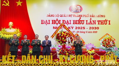 Thiếu tướng Lương Văn Kiểm dự Đại hội đại biểu Đảng bộ Quân sự TP Hải Phòng lần thứ I